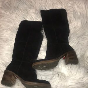 Lucky brand tall black boots
